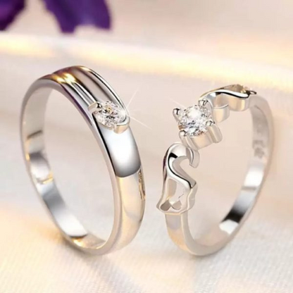 Couple Engagement & Friendship Rings | Stainless Steel