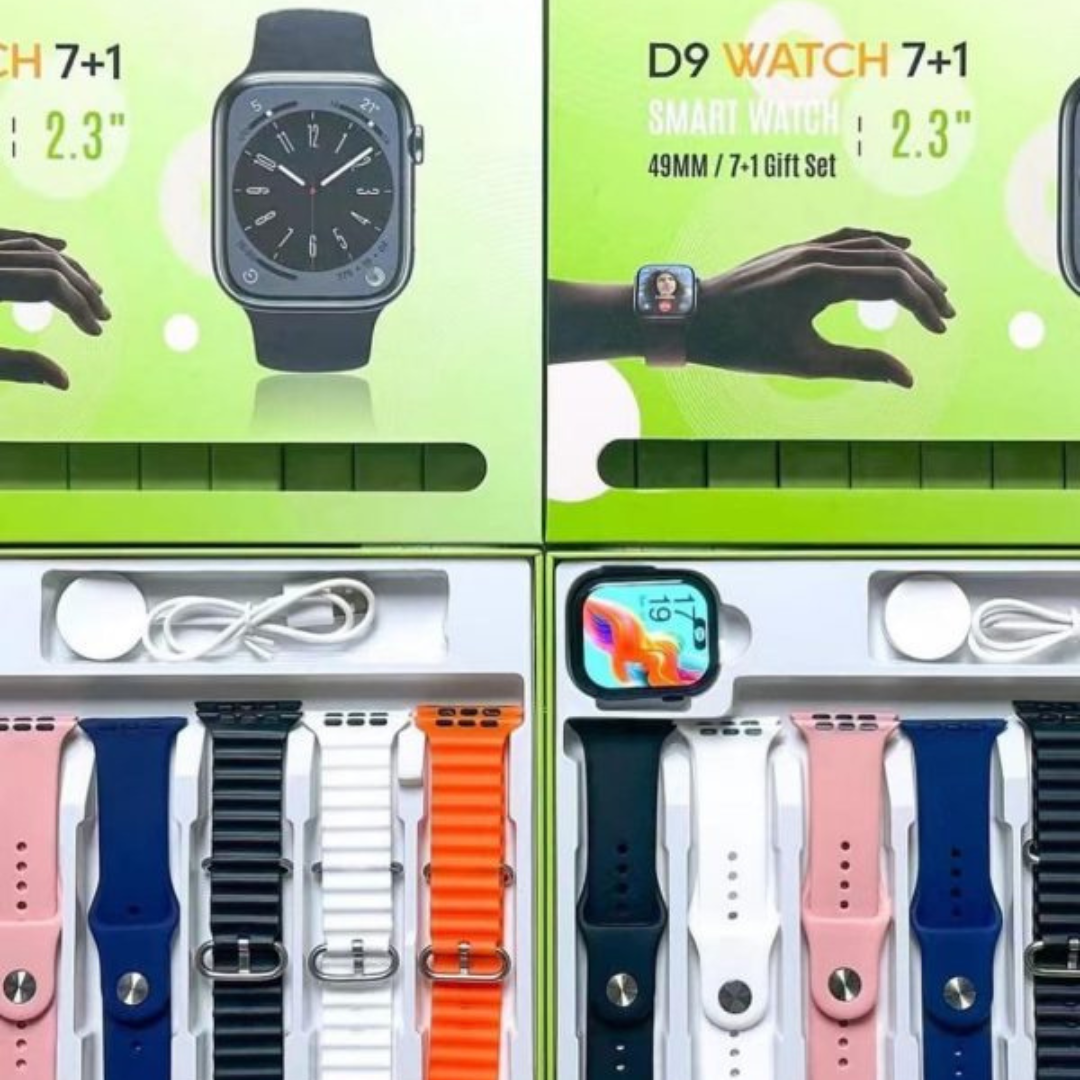 D9 Ultra Smartwatch Series 9 – 2.09″, Sport, Fitness, Bluetooth Call, Unisex (Random Color)