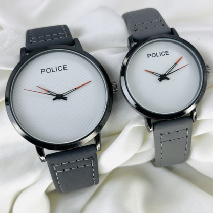 Aa1 Couple Police Stylish Watch For Couple